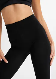 Leggings i termofleece 160 den, bonprix