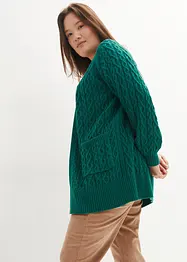 Cardigan med lommer, bonprix