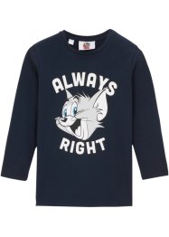 Langermet T-skjorte med Tom og Jerry for barn, bpc bonprix collection