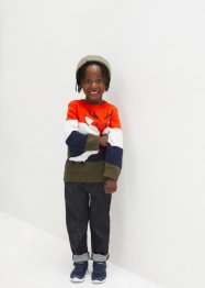 Strikket genser i bomull for barn, bpc bonprix collection
