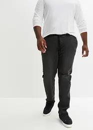 Regular Fit slip on-jeans med komfortsnitt, Straight, bonprix