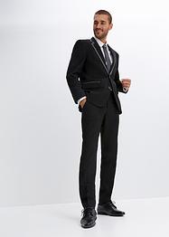 Dress (3-delt sett): Blazer, bukse, slips, Slim Fit, bpc selection