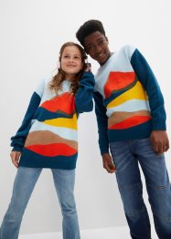 Strikket genser for barn, bpc bonprix collection