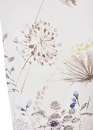 Panelgardin med blomsterprint som gir beskyttelse mot sterkt sollys (1-pack), bonprix