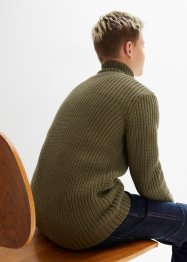 Strikket genser med ståkrage til barn, bpc bonprix collection