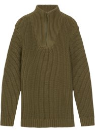Strikket genser med ståkrage til barn, bpc bonprix collection