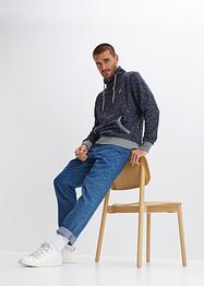 Sweatshirt med ståkrage, John Baner JEANSWEAR