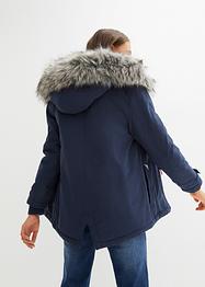 Vinterparkas med pelskant for barn, bpc bonprix collection