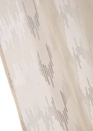 Gardin med glanset print (1-pack), bpc living bonprix collection