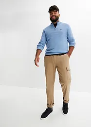 Troyer-genser med resirkulert bomull, bonprix