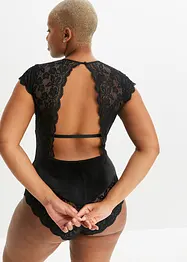 Fløyelsbody uten bøyle, bonprix