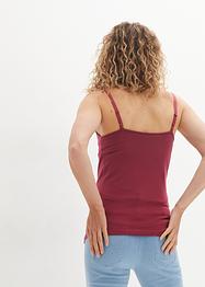 Ammetopp, 2-pack, av økologisk bomull, bpc bonprix collection
