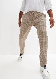 Slim Fit slip on-chinobukse med resirkulert polyester, Straight, RAINBOW