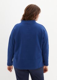 Sweatshirt med ståkrage, av økologisk bomull, bpc bonprix collection