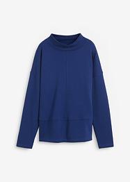 Sweatshirt med ståkrage, av økologisk bomull, bpc bonprix collection