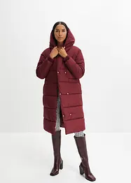 Vattert oversized kåpe med hette, av resirkulert polyester, bonprix