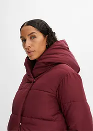 Vattert oversized kåpe med hette, av resirkulert polyester, bonprix