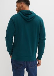 Sweatshirt med hette, av økologisk bomull, bpc bonprix collection