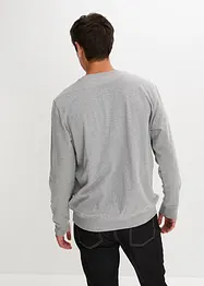 Sweatshirt med komfortsnitt (2-pack), bonprix