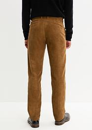 Regular Fit chino-bukse i cordfløyel, Straight, bpc selection