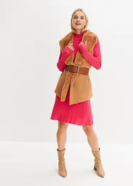 Vest i fuskepels, bonprix