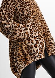 Jakke i imitert skinn, Oversized, BODYFLIRT boutique