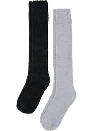 Lange kosesokker (2-pack), bpc bonprix collection