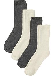 Termosokker (4-pack) med frottefôr, bpc bonprix collection