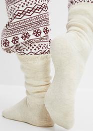 Termosokker (4-pack) med frottefôr, bpc bonprix collection