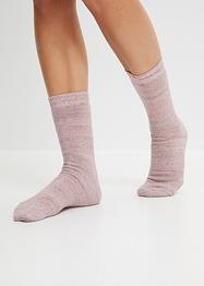 Termosokker (4-pack) i flerfarget melange-look, bpc bonprix collection
