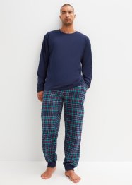 Pyjamas med flanellbukse, bpc bonprix collection
