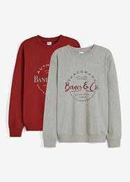 Sweatshirt (2-pack), John Baner JEANSWEAR