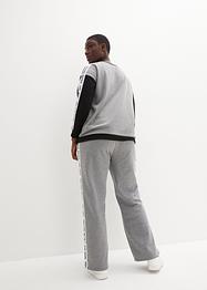 Joggedress med sweatshirt og vid bukse (2-delt sett), bpc bonprix collection