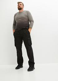 Langermet shirt med fargegradering, Slim Fit, RAINBOW