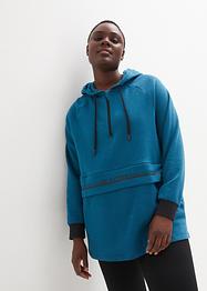 Lang sweatshirt med hette, bpc bonprix collection