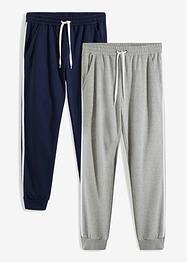 Joggebukse (2-pack), bpc bonprix collection