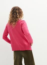 Basic strikkejakke med resirkulert bomull, bpc bonprix collection