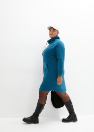 Fleece-kjole med ståkrage, bpc bonprix collection