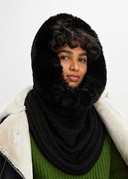 Tubeskjerf med hette, bpc bonprix collection