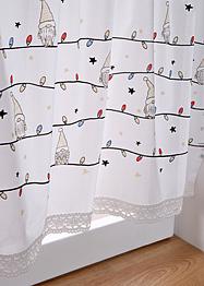 Gardinkappe med nisse-broderi, bpc living bonprix collection