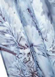 Gardinlengde med vinterprint og resirkulert polyester (1-pack.), bpc living bonprix collection