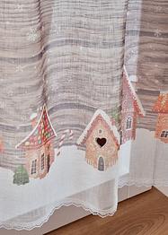 Gardinkappe med pepperkakhus, bpc living bonprix collection