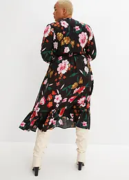Midikjole med print, bonprix