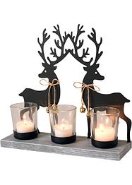 Telysholder med reinsdyr, bpc living bonprix collection