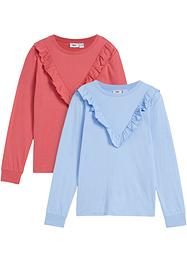 Langermet topp (2-pack), bpc bonprix collection