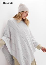 Ullponcho med andel av Good Cashmere Standard®, bpc selection premium
