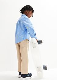 Langermet skjorte med print til barn, Slim Fit, bpc bonprix collection