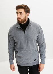 Fleece-genser med ståkrage, bpc bonprix collection