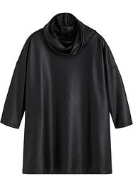 Topp i imitert skinn, BODYFLIRT boutique