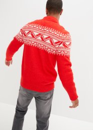 Troyer-genser med koftemønster, John Baner JEANSWEAR